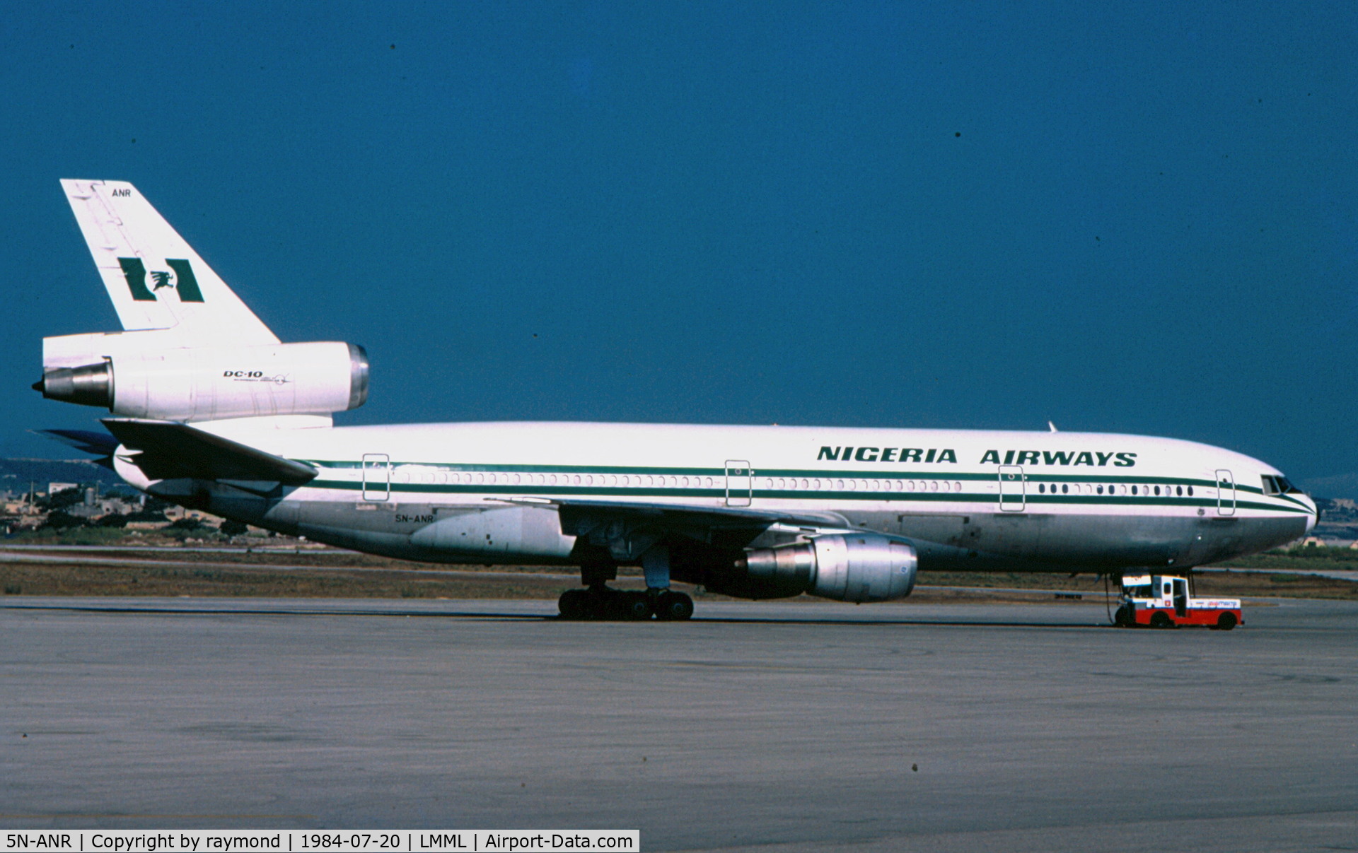 5N-ANR, 1977 McDonnell Douglas DC-10-30 C/N 46968, DC10 5N-ANR Nigeria Airways