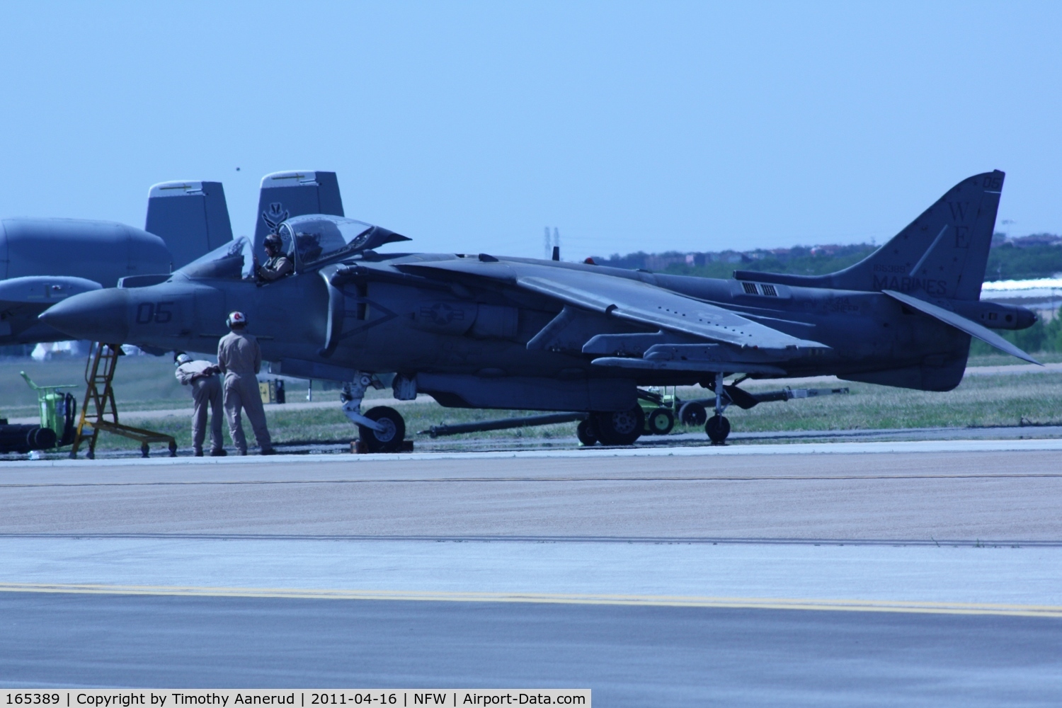 165389, Boeing AV-8B+(R)-26-MC Harrier II Plus C/N B284, Boeing AV-8B+(R)-26-MC, c/n: B284; Air Expo 2011