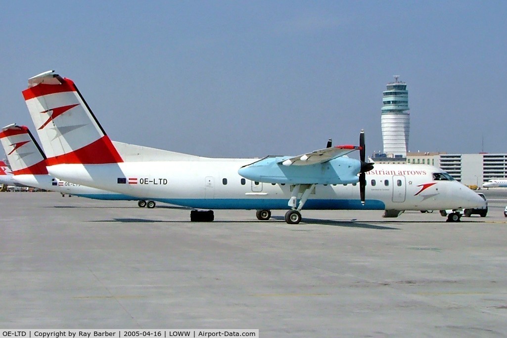 OE-LTD, 1995 De Havilland Canada DHC-8-314Q Dash 8 C/N 400, DHC-8Q-314 Dash 8 [400] (Austrian Arrows) Vienna~OE 16/04/2005