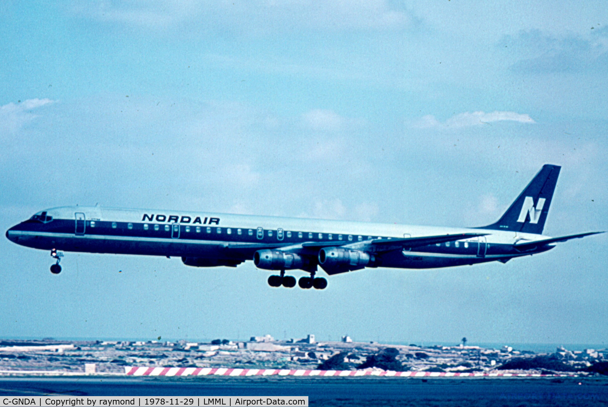 C-GNDA, 1967 Douglas DC-8-61CF C/N 45902, DC8 C-GNDA Nordair