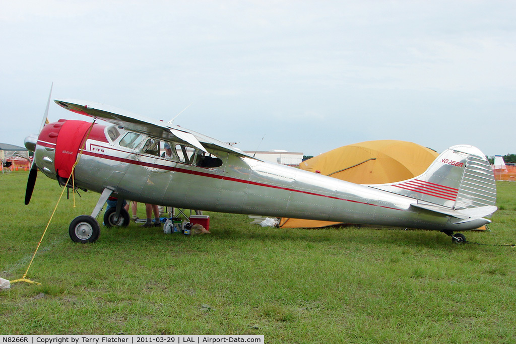 N8266R, 1949 Cessna 195 C/N 7550, 2011 Sun n Fun - Lakeland , Florida