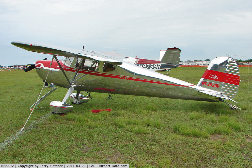 N3530V, 1948 Cessna 140 C/N 14799, 2011 Sun n Fun - Lakeland , Florida