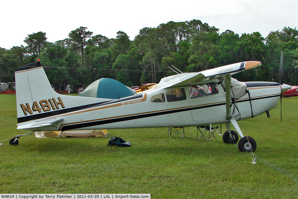 N481H, 1961 Cessna 185 Skywagon C/N 185-0116, 2011 Sun n Fun - Lakeland , Florida