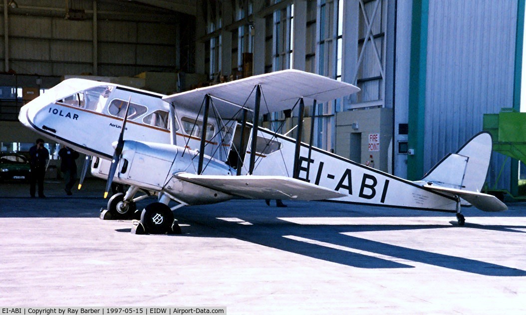 EI-ABI, 1936 De Havilland DH-84 Dragon 2 C/N 6105, DH-84 Dragon II [6105] Aer Lingus Dublin~EI 15/05/1997