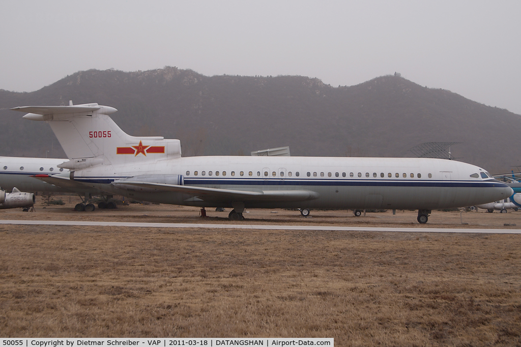 50055, 1977 Hawker Siddeley HS-121 Trident 2E C/N 2188, Chinese Air Force Trident