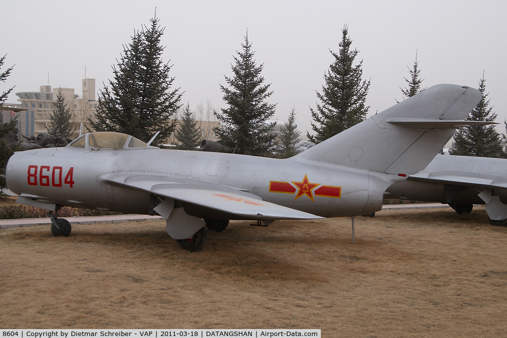 8604, Mikoyan-Gurevich MiG-15 C/N 5936, Chinese Air Force Shenyang J5