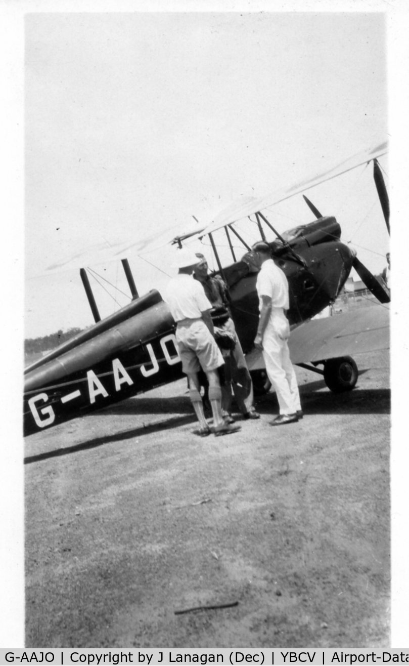 G-AAJO, 1929 De Havilland DH.60G Gipsy Moth C/N 1101, Taken Charleville Airport Australia
During Centenary Air Race?