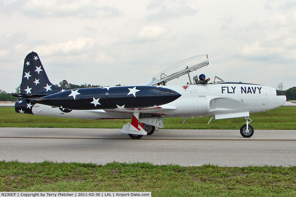 N230CF, 1953 Canadair CT-133 Silver Star 3 C/N T33-24, 2011 Sun n Fun -  Lakeland Florida