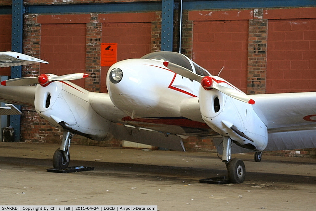 G-AKKB, 1947 Miles M-65 Gemini 1A C/N 6537, Barton resident