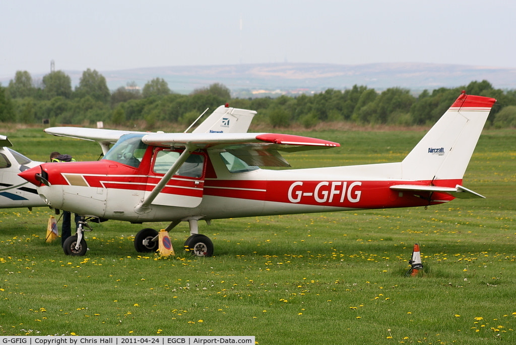 G-GFIG, 1978 Cessna 152 C/N 152-81625, visitor from Blackpool