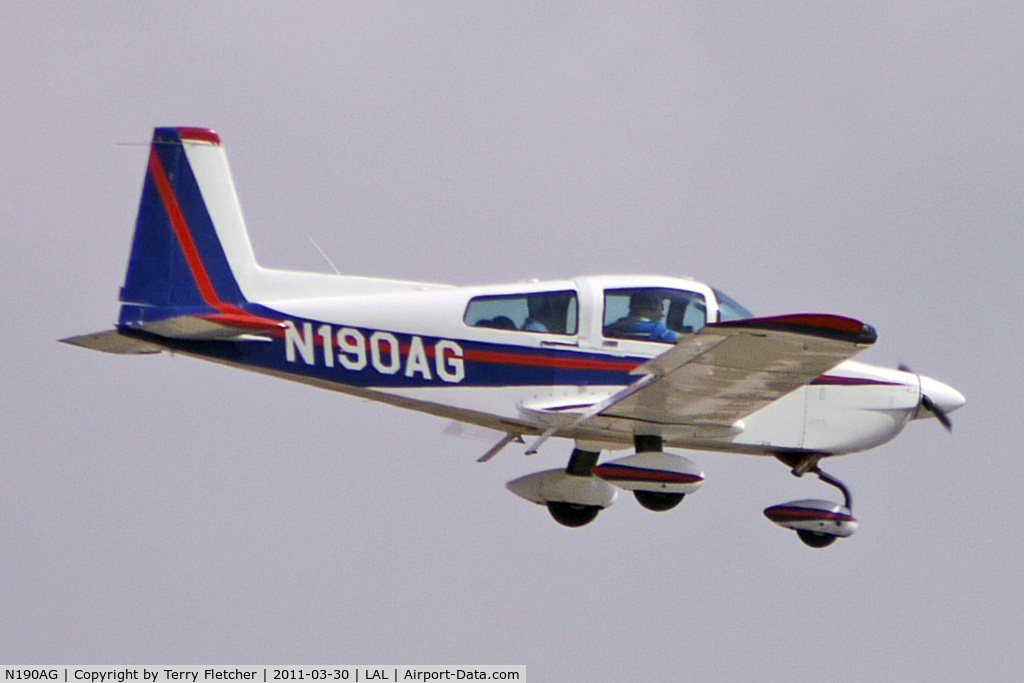 N190AG, 1990 American General AG-5B Tiger C/N 10000, 2011 Sun n Fun Lakeland , Florida