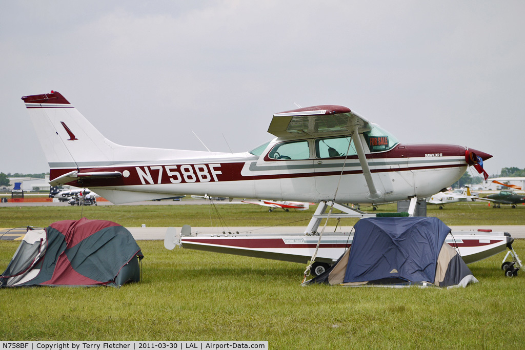N758BF, 1978 Cessna R172K Hawk XP C/N R1722959, 2011 Sun n Fun Lakeland , Florida