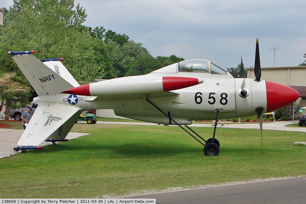 138658, Lockheed XFV-1 C/N 081-1001, Exhibited at The Florida Air museum