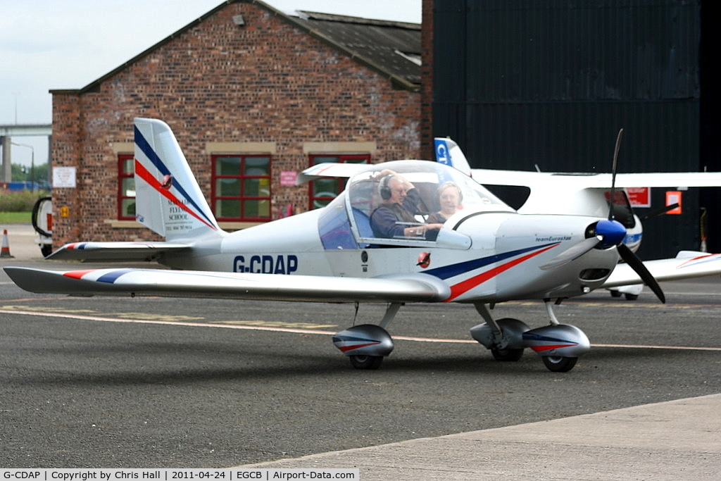 G-CDAP, 2004 Aerotechnik EV-97 TeamEurostar UK C/N 2114, Mainair Microlight School Ltd