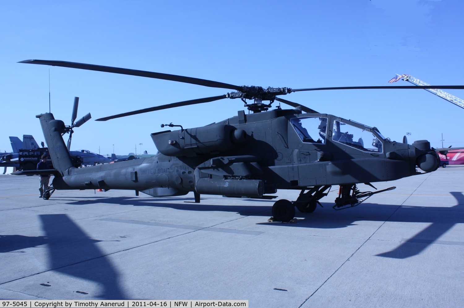 97-5045, 1997 Boeing AH-64D C/N PV021, 1997 Boeing AH-64D, c/n: PV021; Air Expo 2011