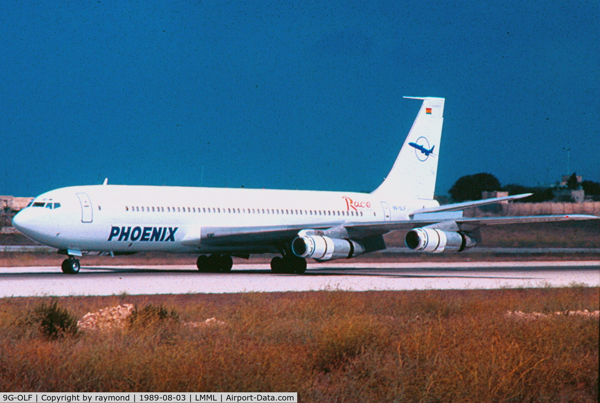 9G-OLF, 1968 Boeing 707-379C C/N 19821, B707 9G-OLF Phoenix Race