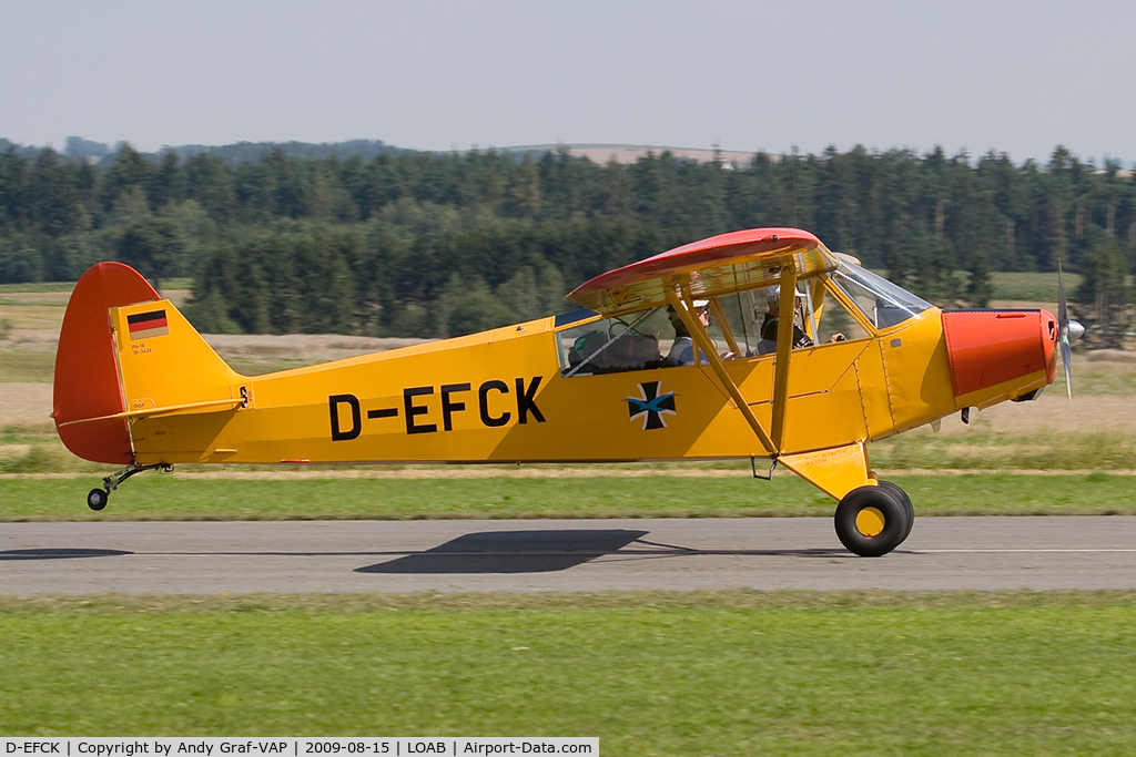 D-EFCK, Piper PA-19 Super Cub C/N 18-3436, Piper 18