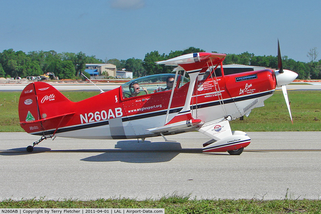 N260AB, 1989 Christen Pitts S-2B Special C/N 5175, 2011 Sun n Fun - Lakeland , Florida