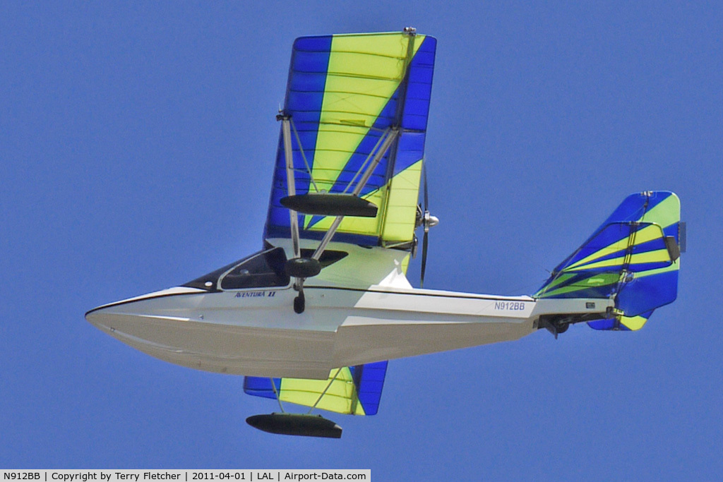N912BB, Aero Adventure Aventura II C/N AA2A0131, 2011 Sun n Fun - Lakeland , Florida