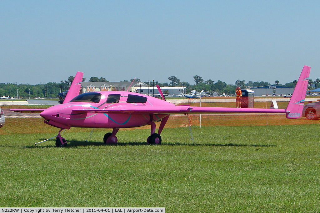 N222RW, Velocity Velocity C/N 3RX120, 2011 Sun n Fun - Lakeland , Florida