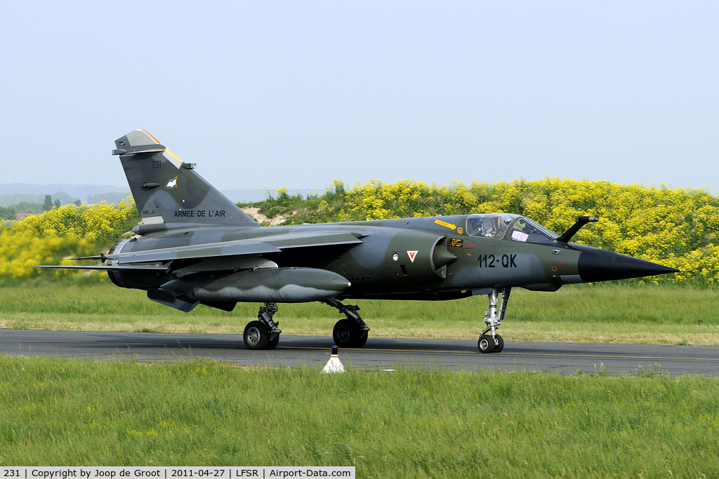 231, Dassault Mirage F.1CT C/N 231, Mirage F1CT of ER02.033