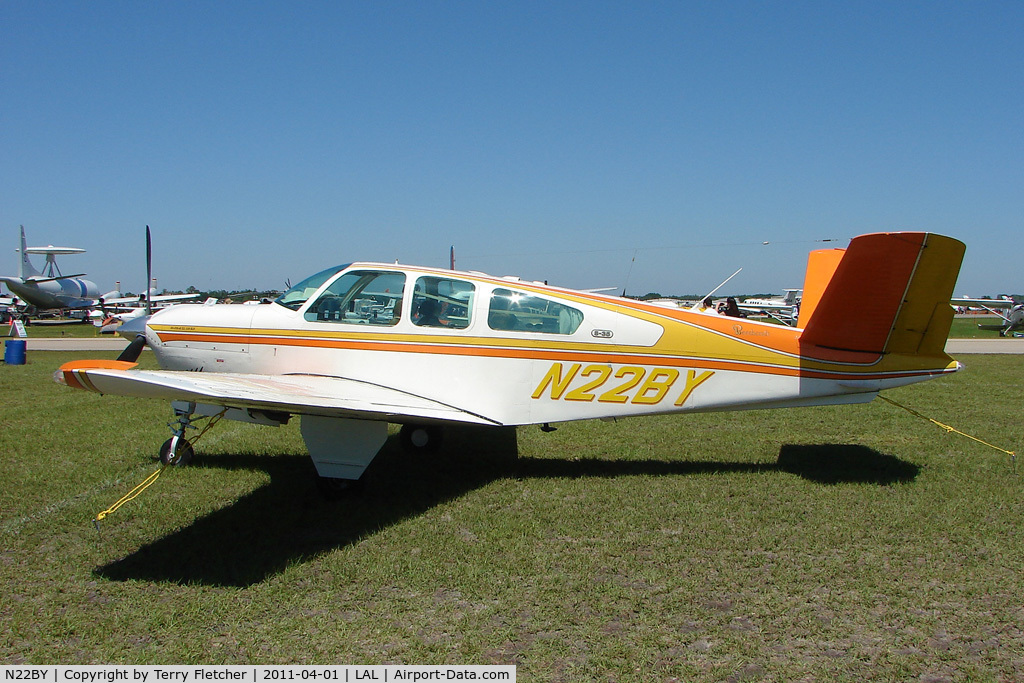 N22BY, 1964 Beech S35 Bonanza C/N D-7609, 2011 Sun n Fun Lakeland Florida