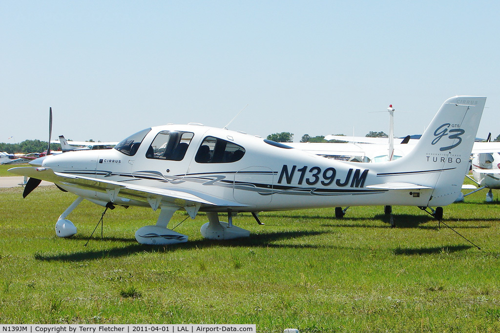 N139JM, 2007 Cirrus SR22 G3 GTS Turbo C/N 2742, 2011 Sun n Fun Lakeland , Florida