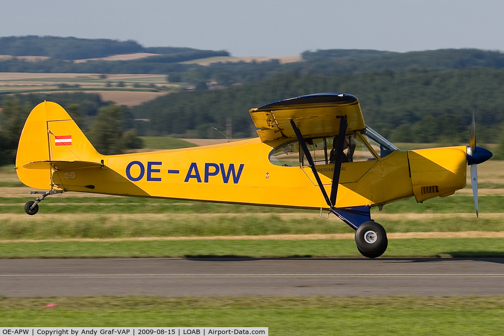 OE-APW, Piper PA-18-150 Super Cub C/N 18-8672, Piper 18