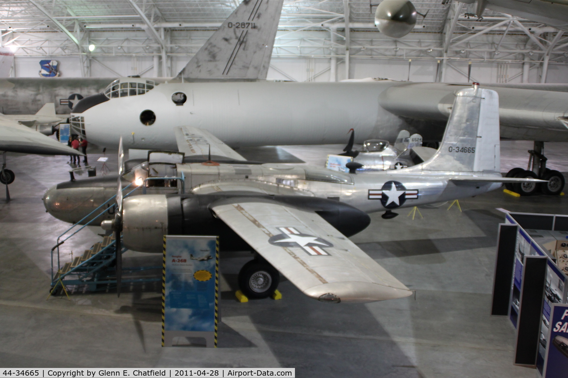 44-34665, 1944 Douglas A-26B Invader C/N 27944, At the Strategic Air & Space Museum