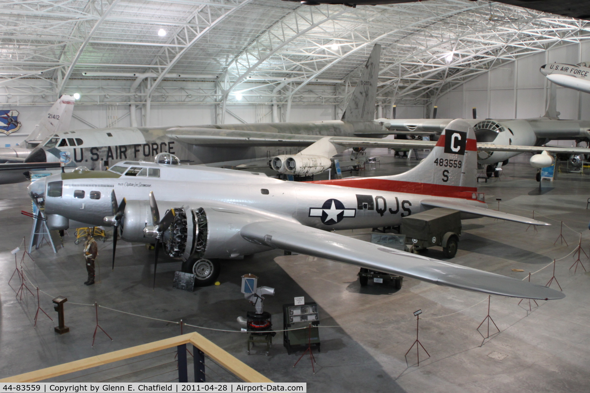 44-83559, 1944 Boeing B-17P-85-DL Flying Fortress C/N 32200, At the Strategic Air & Space Museum, Ashland, NE