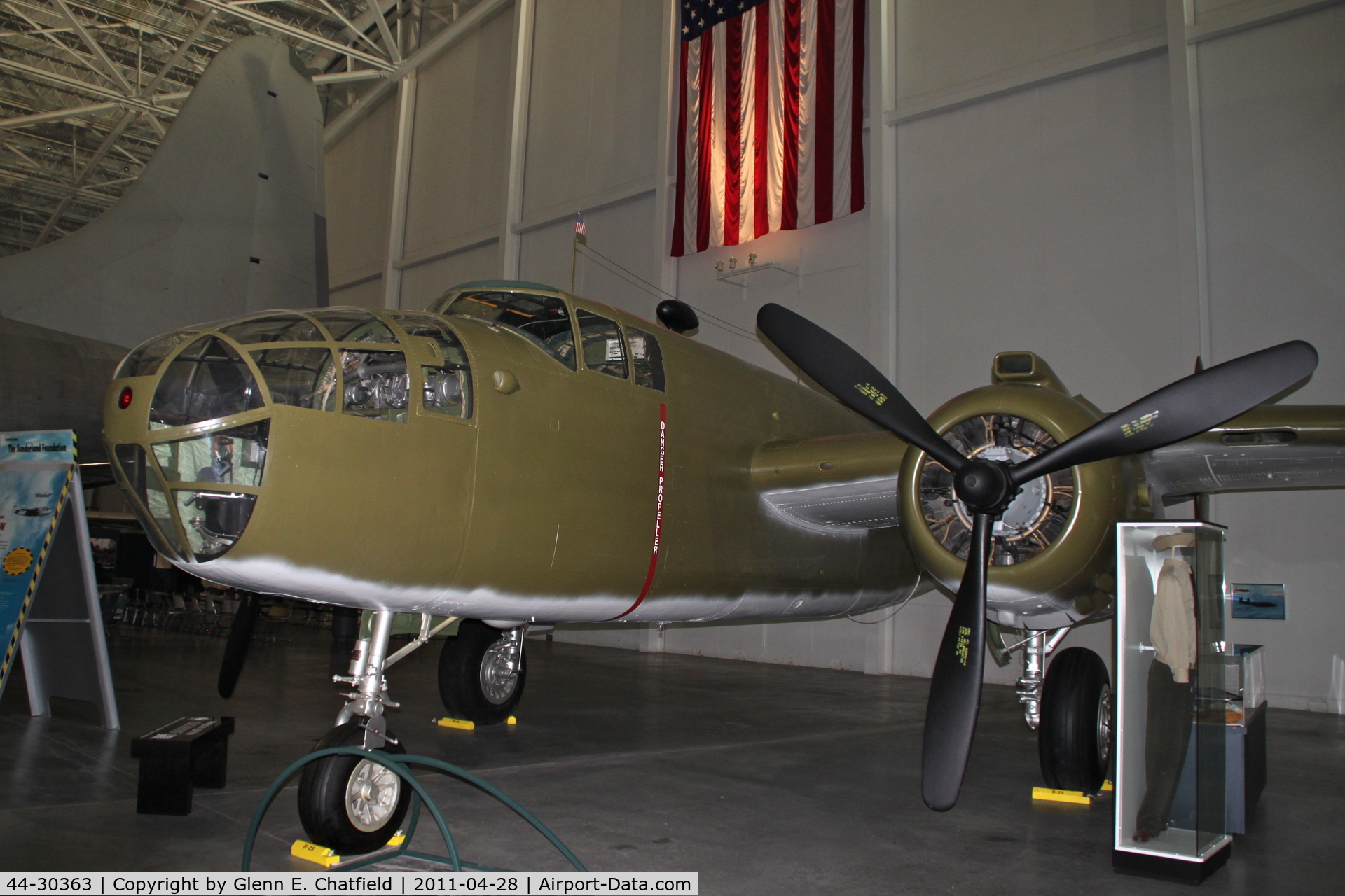 44-30363, 1944 North American TB-25J-25/27-NC Mitchell C/N 108-33638, At the Strategic Air & Space Museum, Ashland, NE