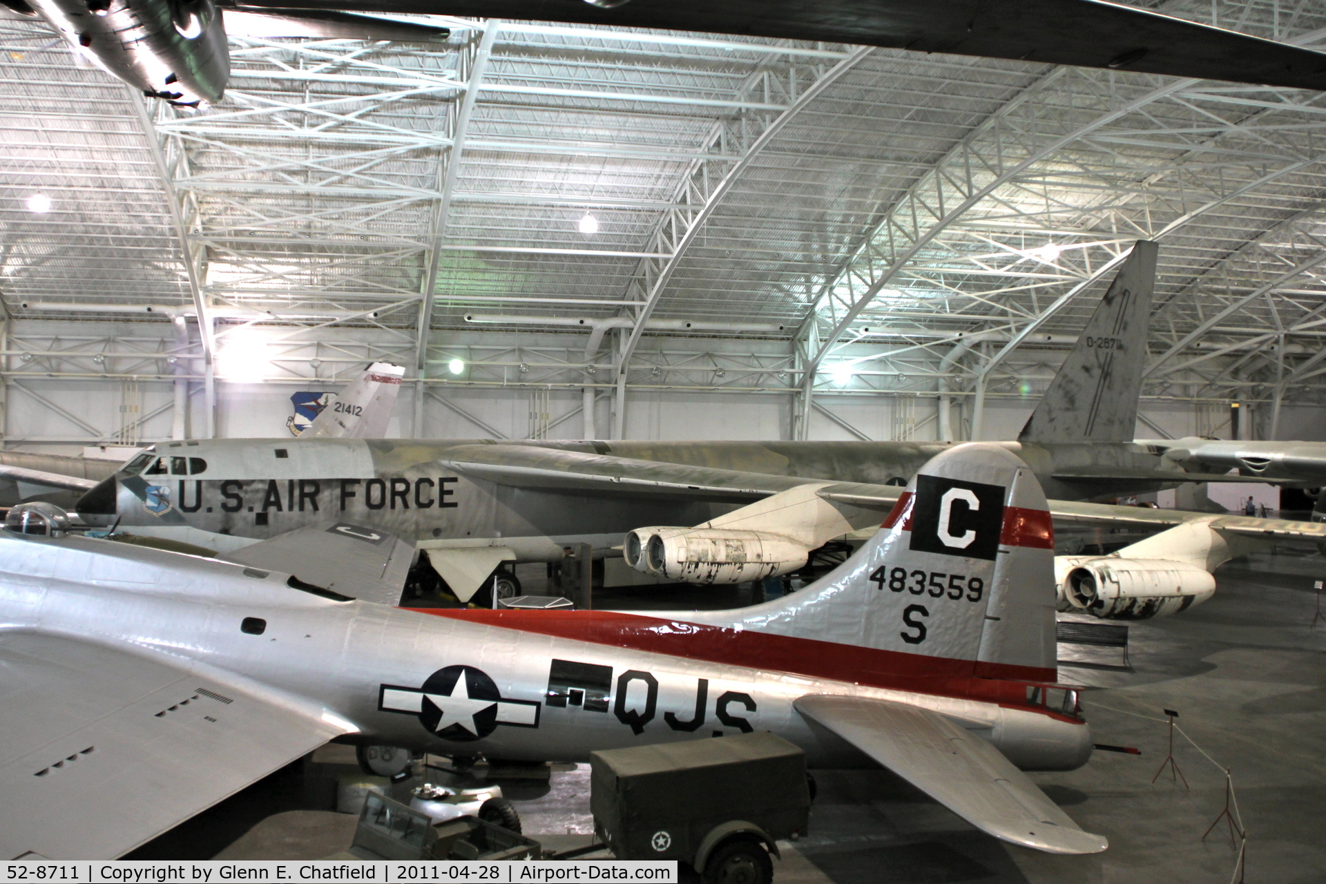 52-8711, 1952 Boeing RB-52B-15-BO Stratofortress C/N 16839, At the Strategic Air & Space Museum