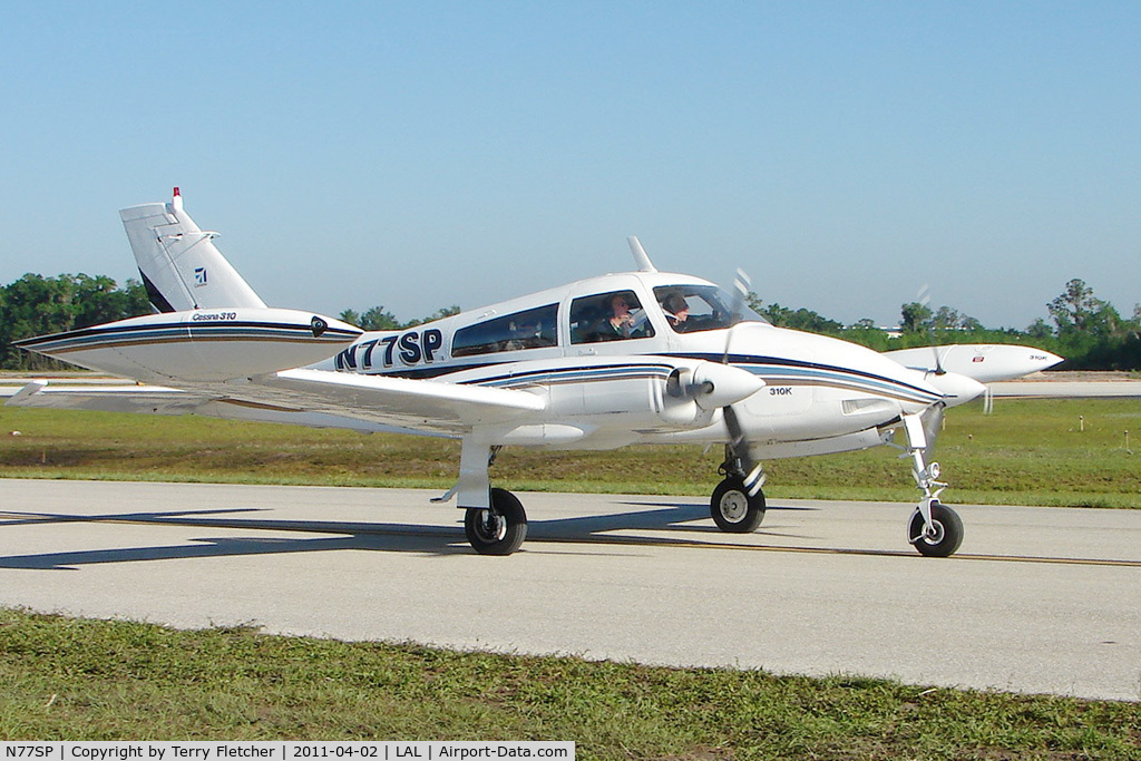 N77SP, 1966 Cessna 310K C/N 310K0170, 2011 Sun n Fun at Lakeland , Florida