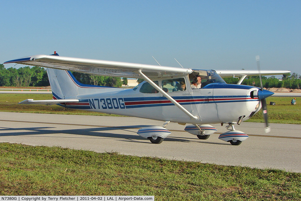 N7380G, 1970 Cessna 172K Skyhawk C/N 17259080, 2011 Sun n Fun at Lakeland , Florida