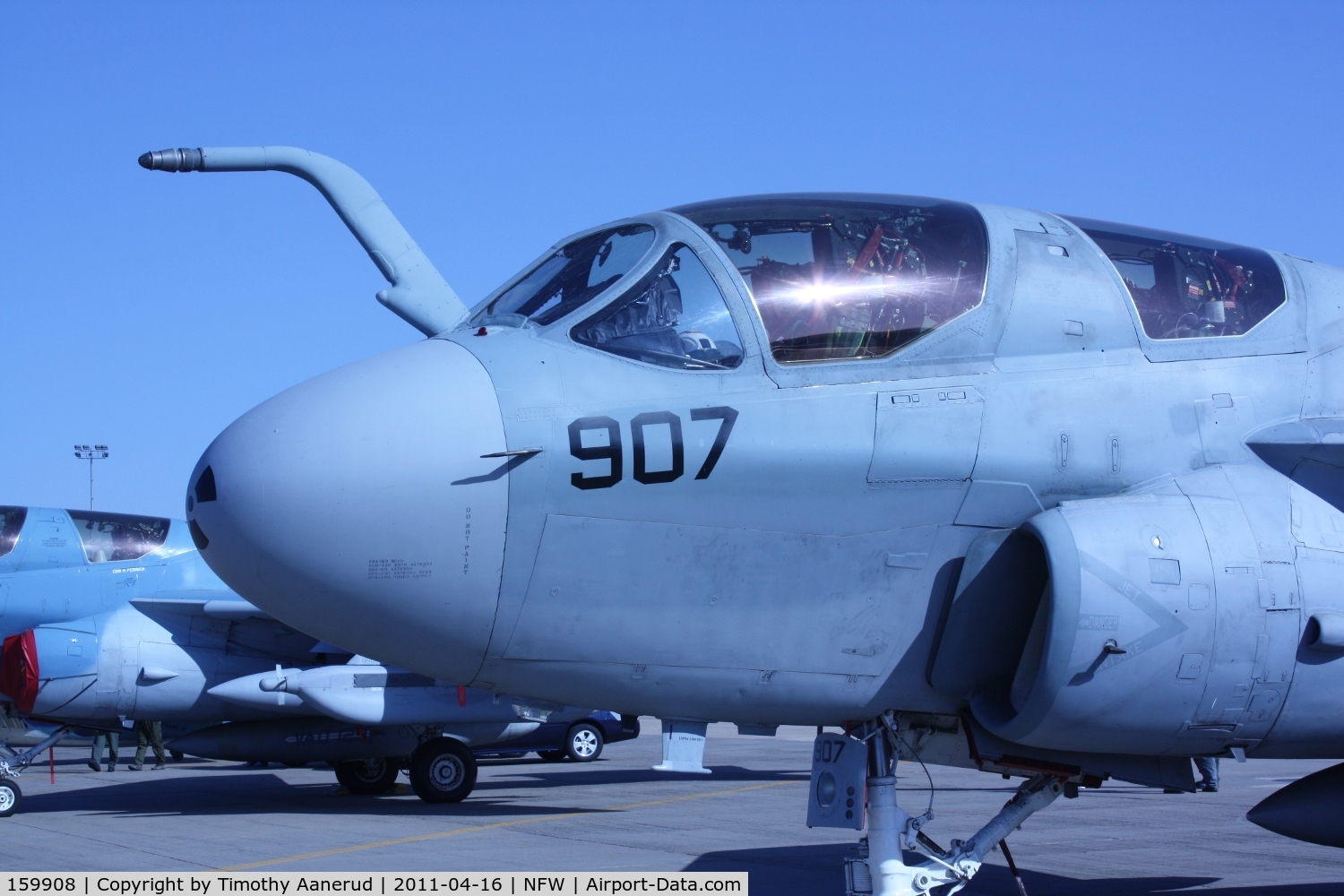 159908, Grumman EA-6B Prowler C/N P-55, Grumman EA-6B Prowler, c/n: P-55; Air Expo 2011