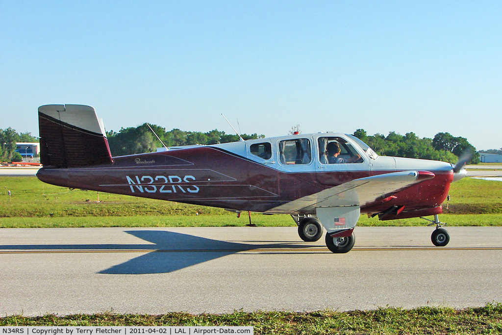 N34RS, 1963 Beech 95-A55 Baron C/N TC-446, 2011 Sun n Fun at Lakeland Florida