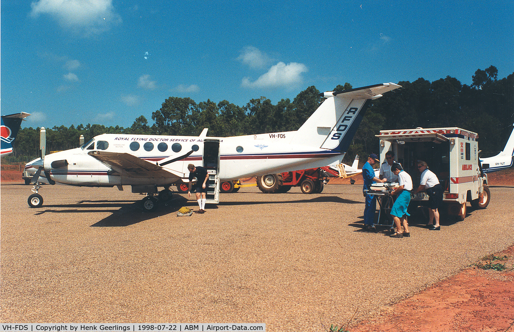 VH-FDS, 1983 Beech B200C Super King Air King Air C/N BL-68, RFDS- Royal Flying Docter Service of Australia