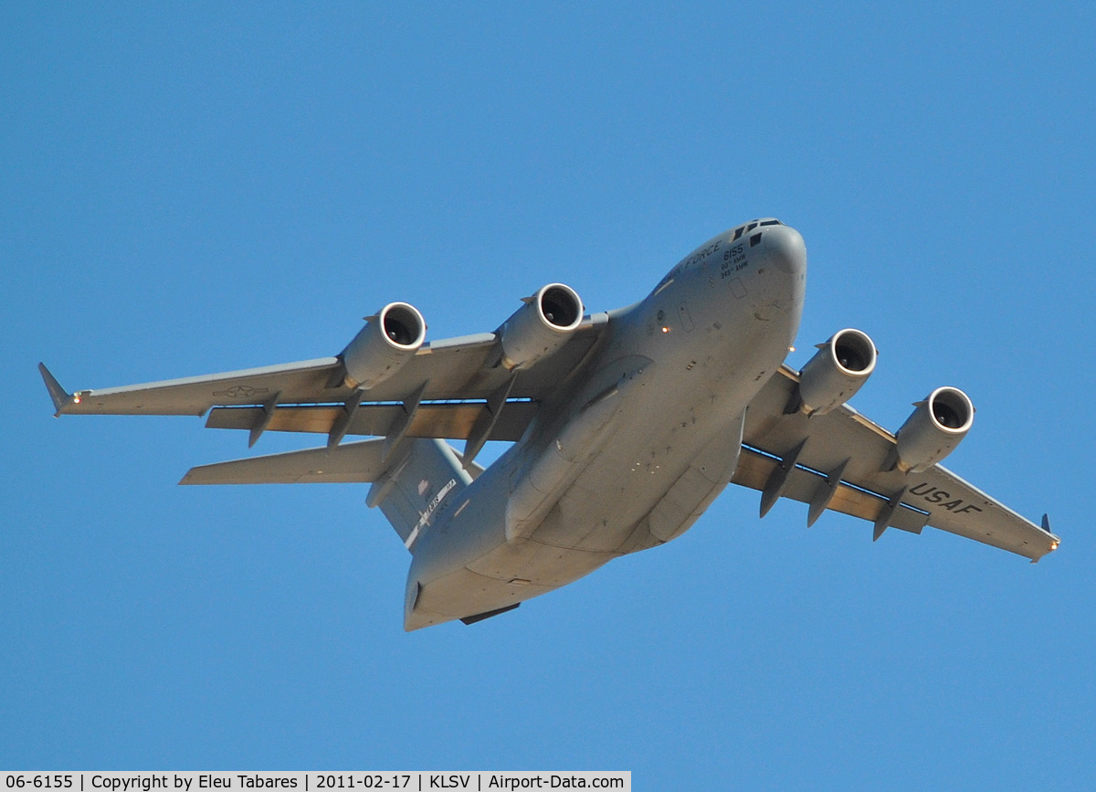 06-6155, 2006 Boeing C-17A Globemaster III C/N P-155, Taken during Red Flag Exercise at Nellis Air Force Base, Nevada.