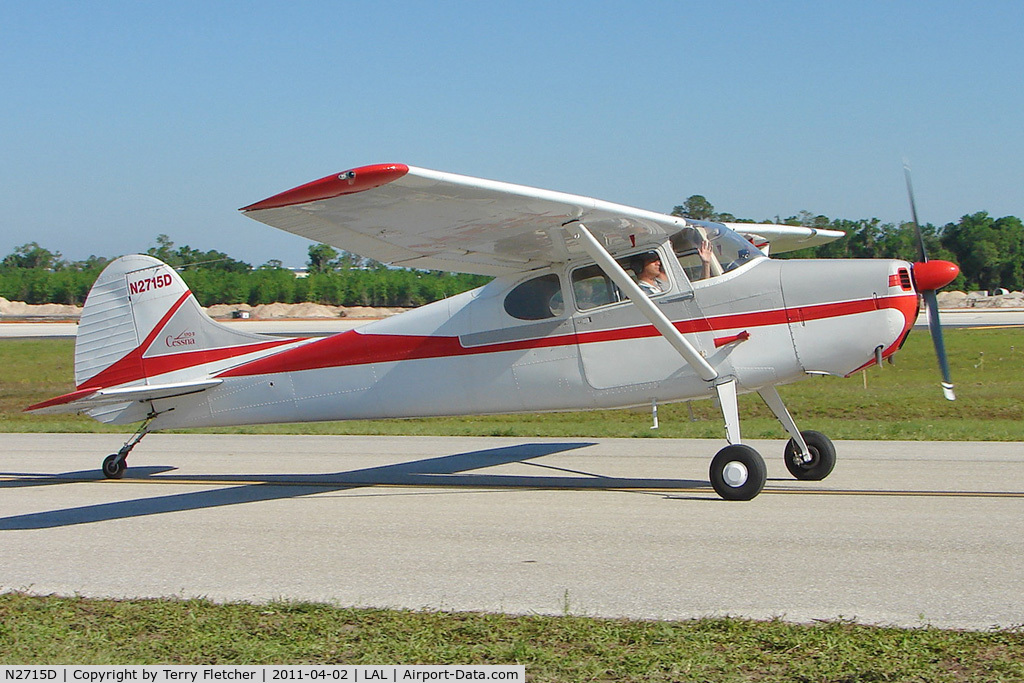 N2715D, 1952 Cessna 170B C/N 25257, 2011 Sun n Fun at Lakeland , Florida