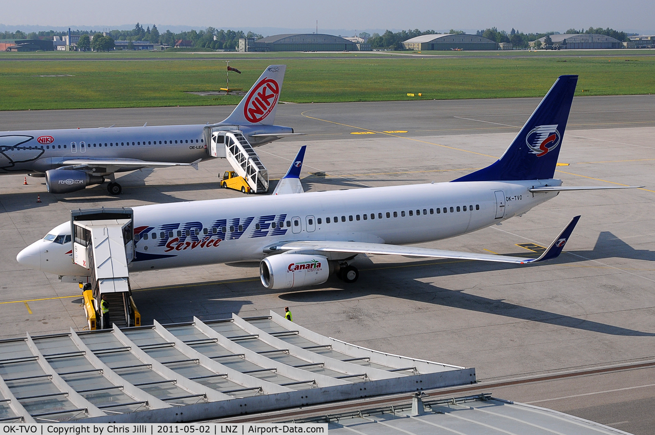 OK-TVO, 2002 Boeing 737-8CX C/N 32360, Travel Service