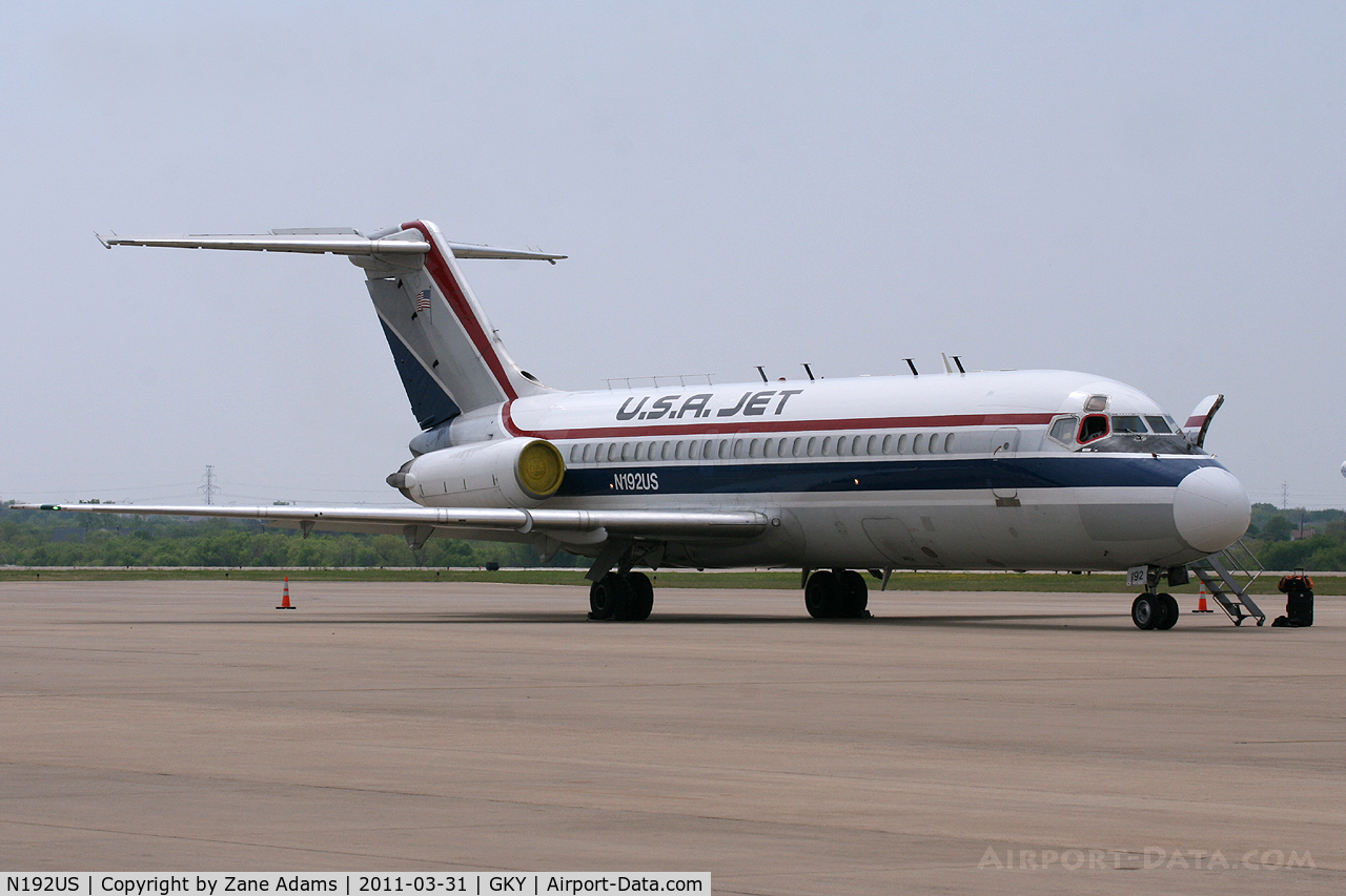 N192US, 1967 Douglas DC-9-15F C/N 47156, At Arlington Municipal Airport.