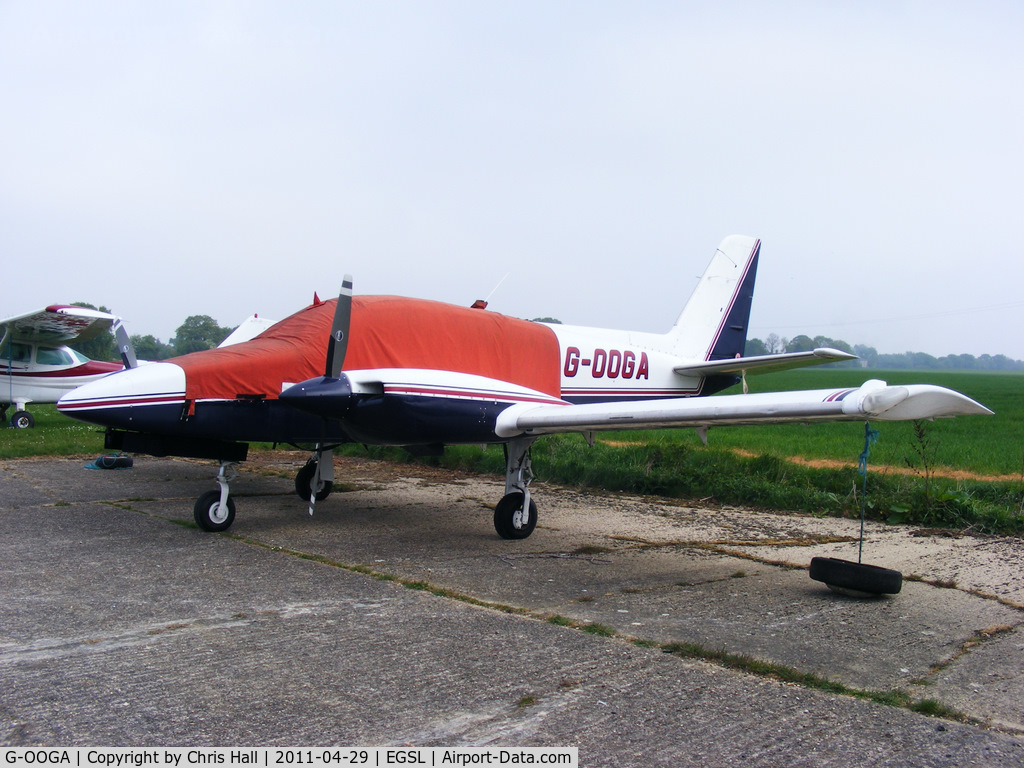 G-OOGA, 1979 Gulfstream American GA-7 Cougar C/N GA7-0111, normally based at Denham