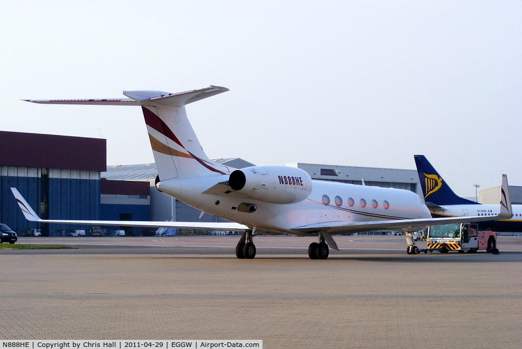 N888HE, 2001 Gulfstream Aerospace G-V C/N 638, N888HE Inc Trustee