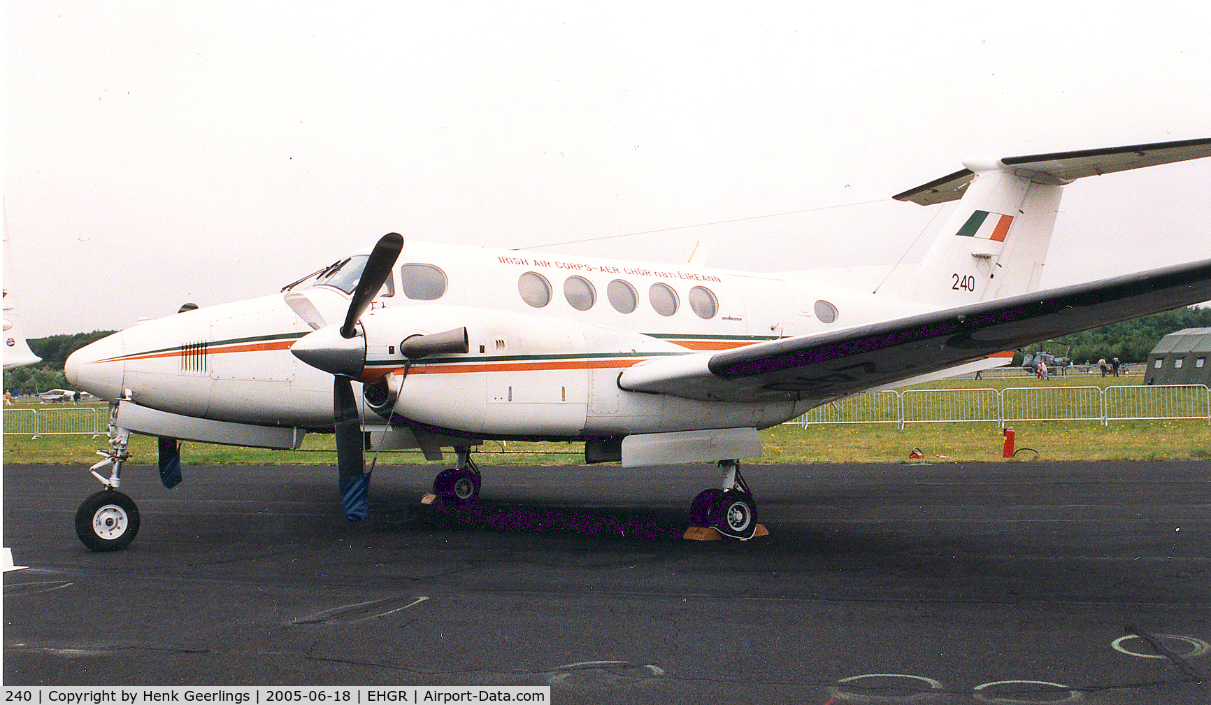 240, 1980 Beech 200 Super King Air C/N BB-672, Irish Air Corps , 102 sqn - IAC