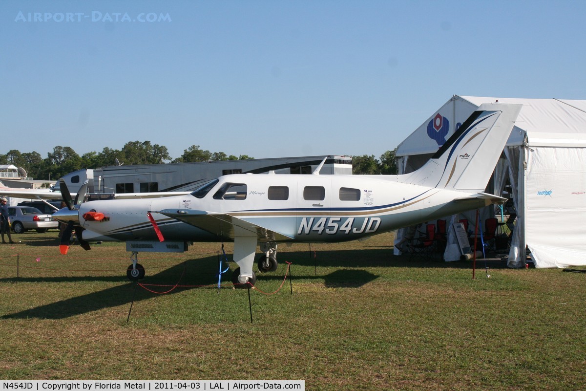 N454JD, Piper PA-46-350P Malibu Mirage C/N 4636454, PA-46-350P