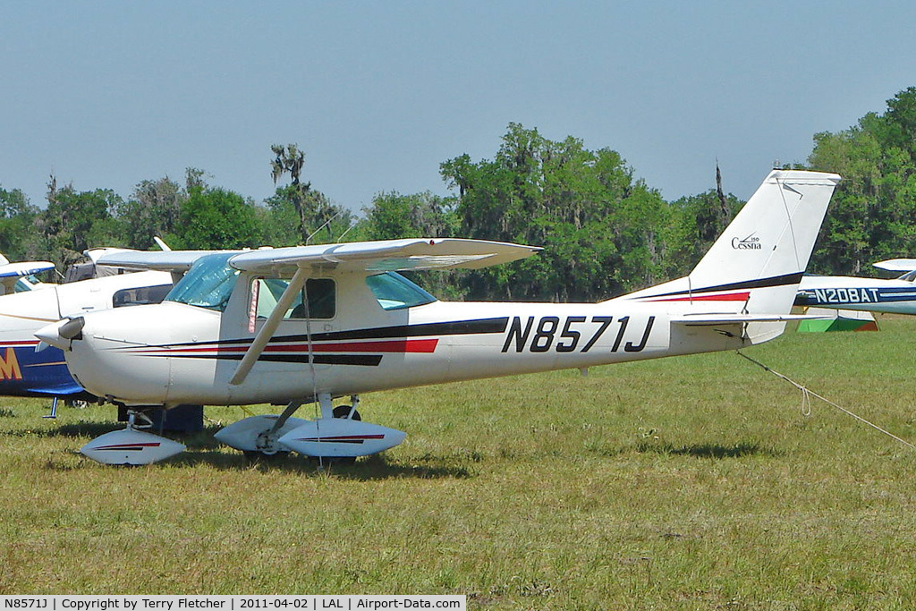 N8571J, 1967 Cessna 150G C/N 15066471, 2011 Sun n Fun at Lakeland , Florida