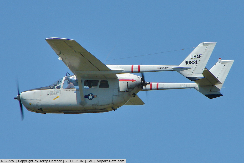 N5259W, 1968 Cessna M337B (O-2A) Super Skymaster C/N 337M-0196 (68-10831), 2011 Sun n Fun at Lakeland , Florida