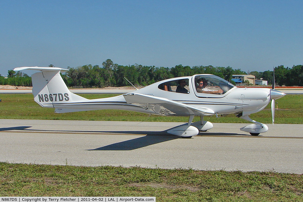 N867DS, 2007 Diamond DA-40 Diamond Star C/N 40.867, 2011 Sun n Fun at Lakeland , Florida