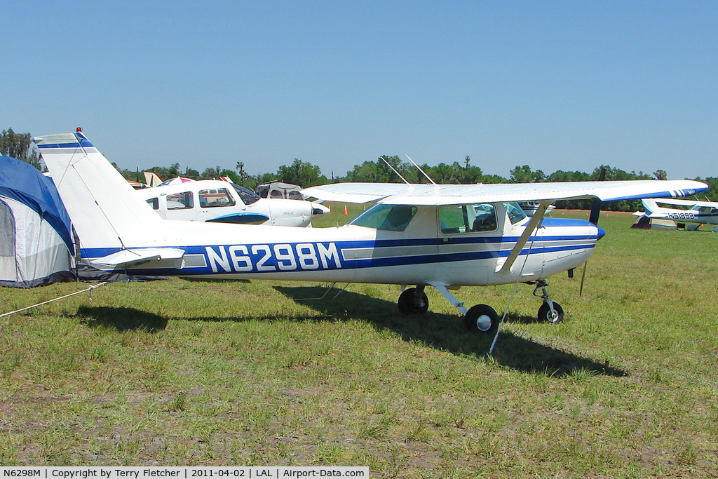 N6298M, 1980 Cessna 152 C/N 15284660, 2011 Sun n Fun at Lakeland , Florida