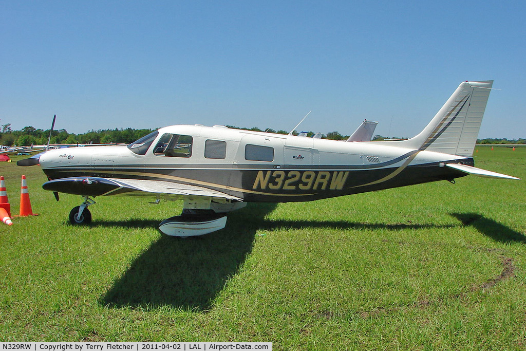 N329RW, 2007 Piper PA-32-301FT Saratoga C/N 3232073, Sun n Fun 2011 at Lakeland , Florida